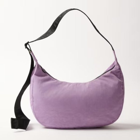 BAGGU Handbags - NWT BAGGU Medium Crescent Bag, Lavender